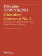 CHAMBER CONCERTO #2   Trombone or Baritone and Piano Reduction cover